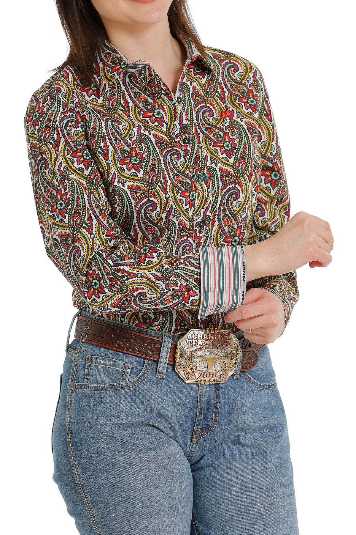The Casino Royale Button Up Shirt by Cinch