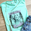 Backwoods Barbie Aqua Dolly Tee