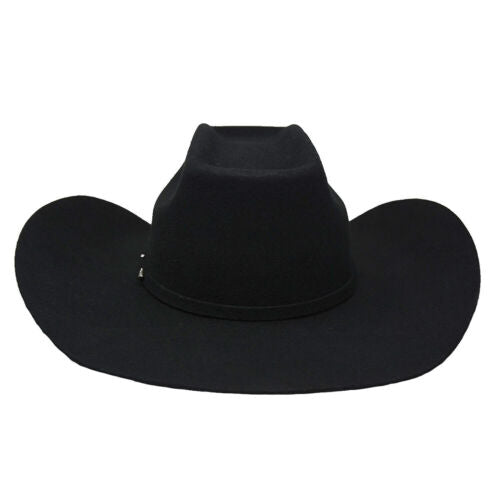 ARIAT Added Money 2X Black Felt Cowboy Hat