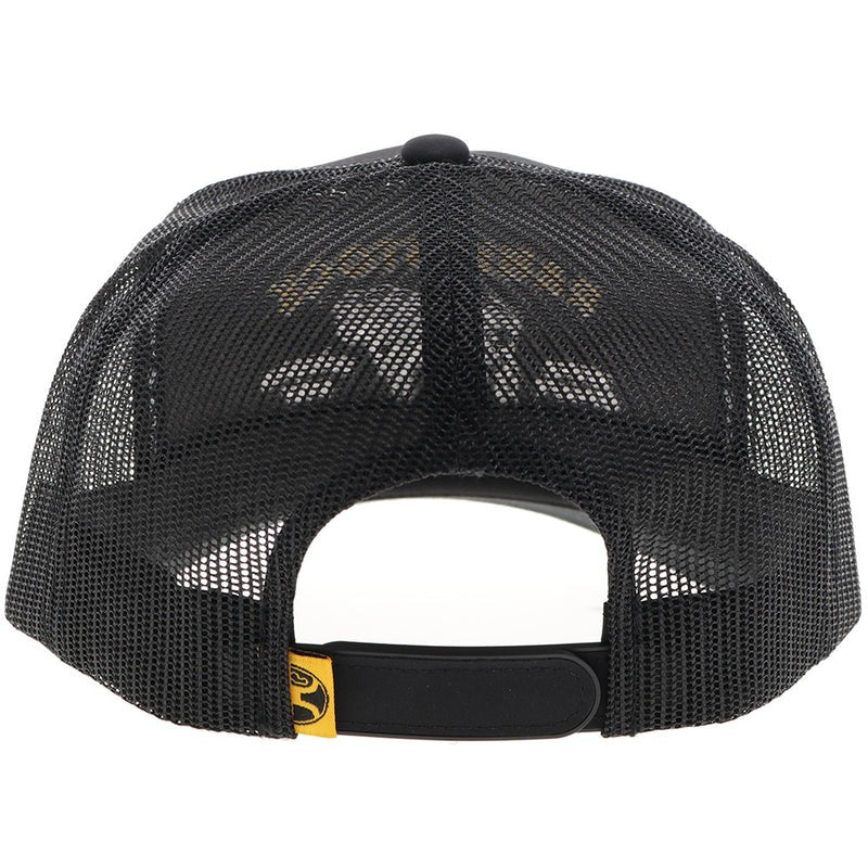 Rank Stock Hat by Hooey Black/Black