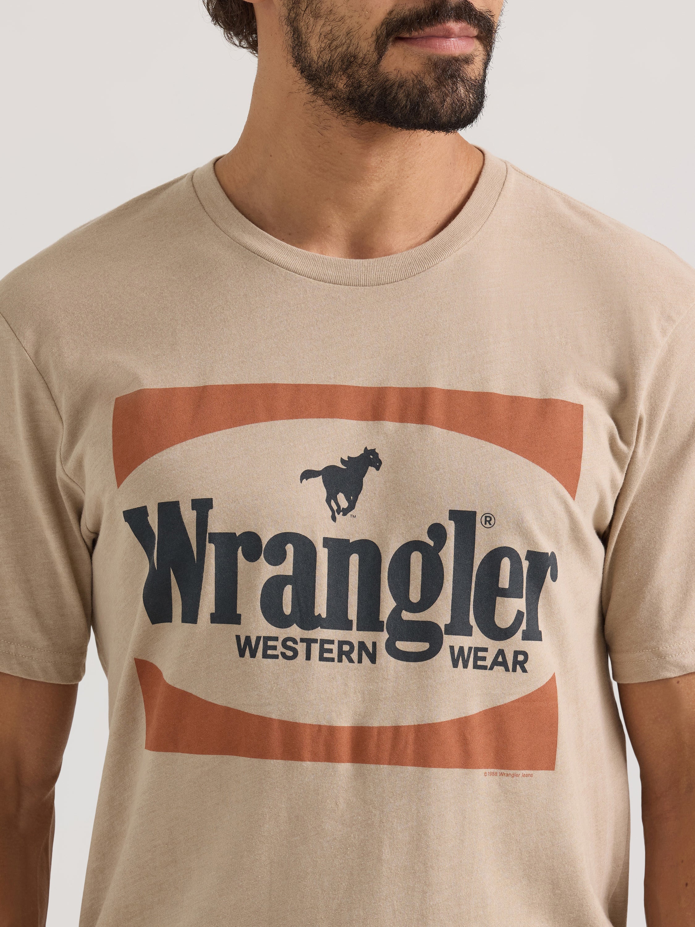 The Marlboro Cowboy Men's Tee By Wrangler