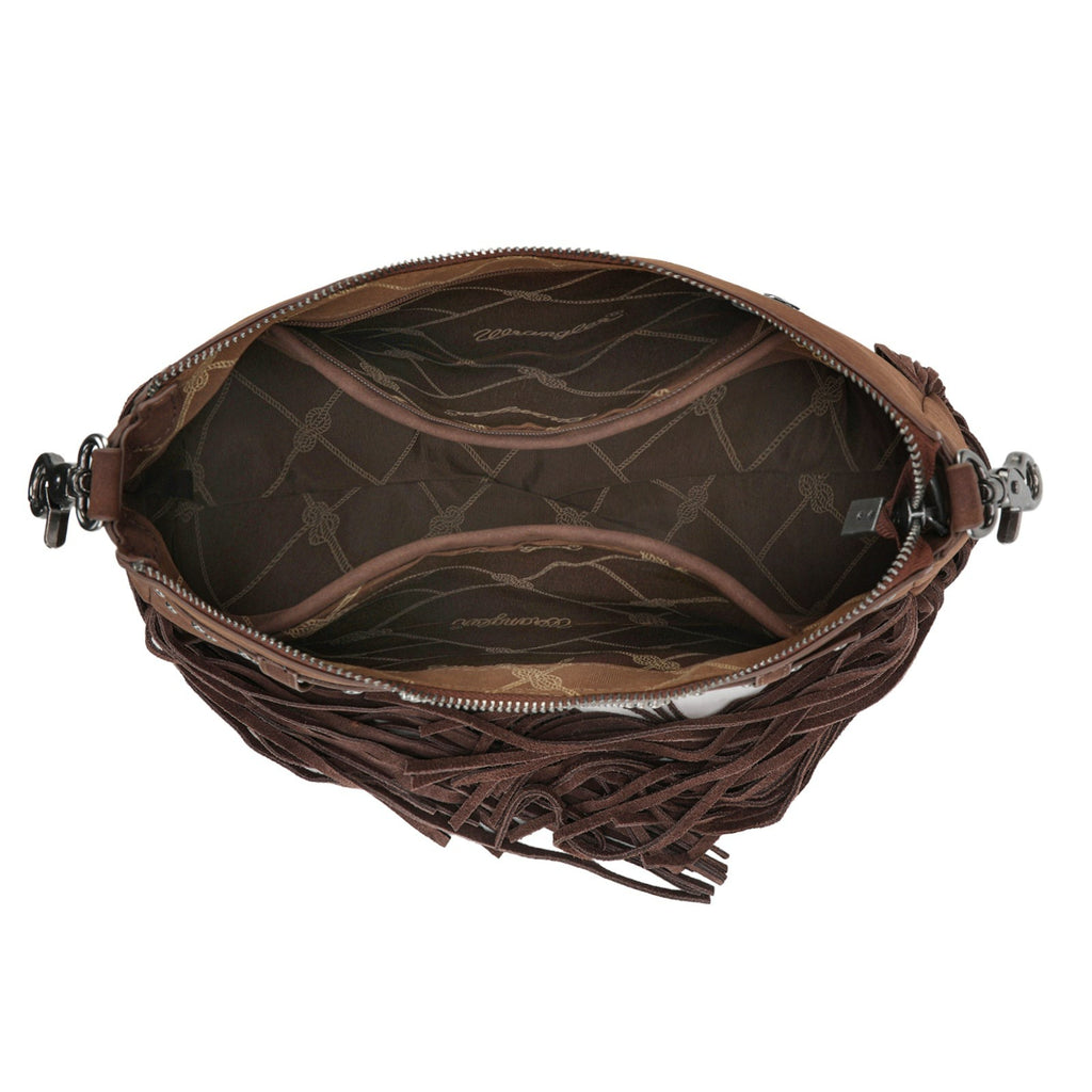 The Dusty Belle Hobo Purse by Wrangler in Coffee
