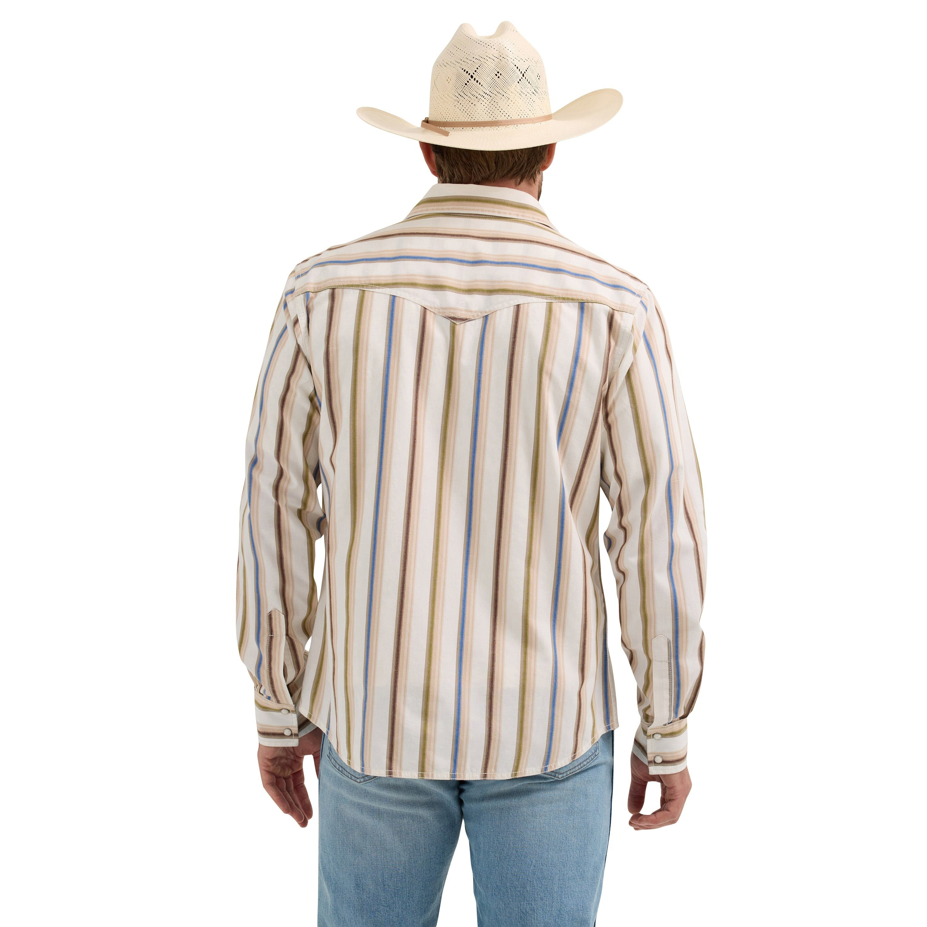 The Benson Retro Pearl Snap Shirt by Wrangler