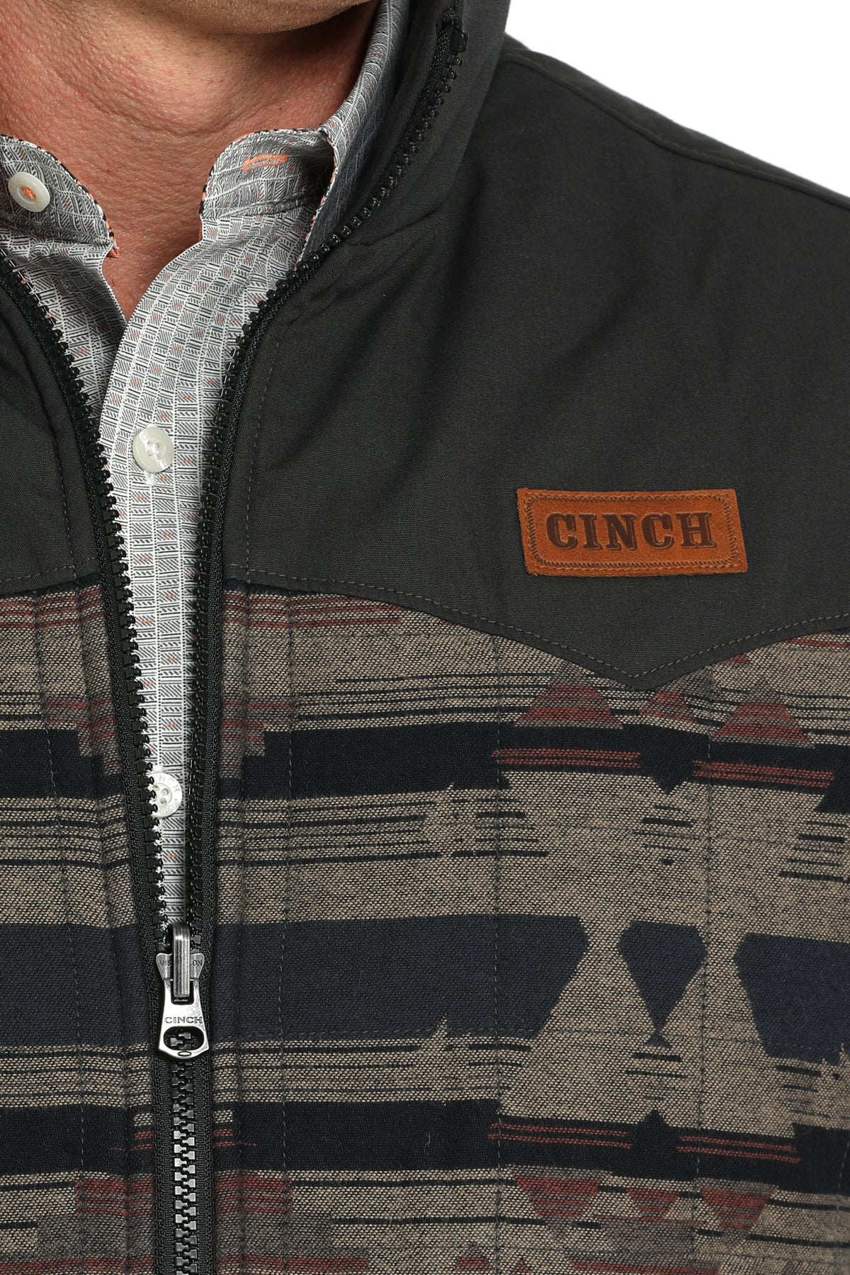 The Windy Ridge Men's Reversible Vest by Cinch