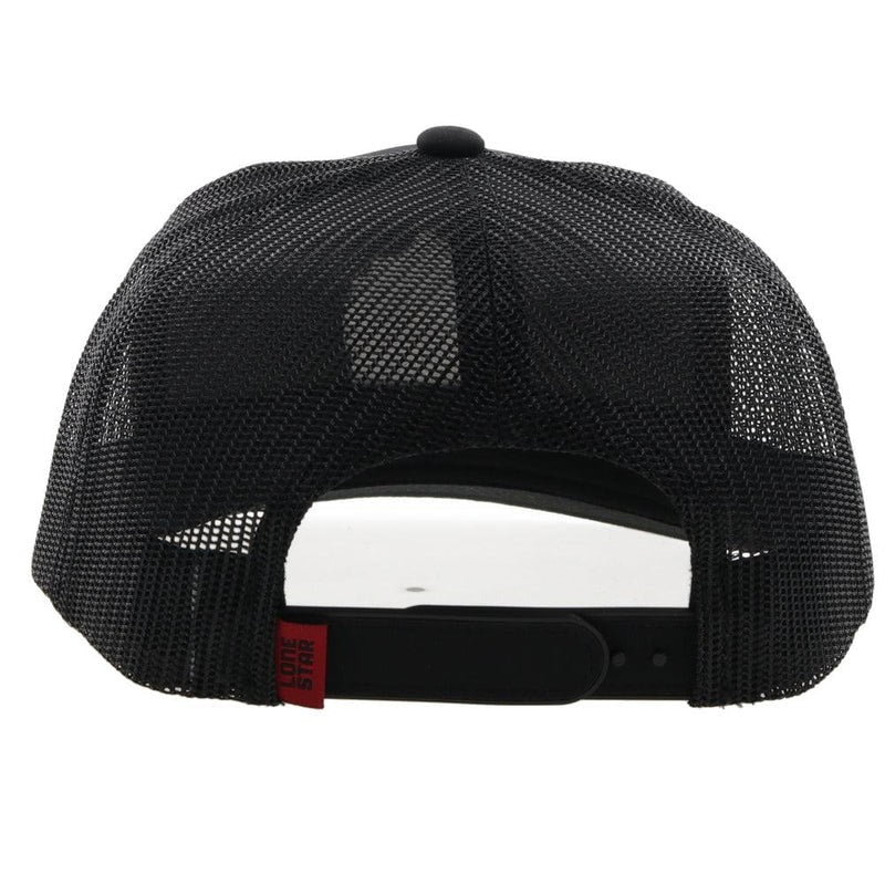 Lone Star Hat by Hooey Black/Red Patch