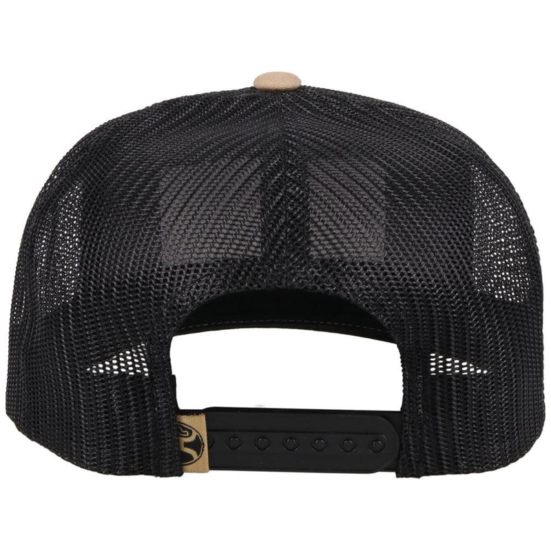 Throw Back Hat by Hooey in Tan/Black