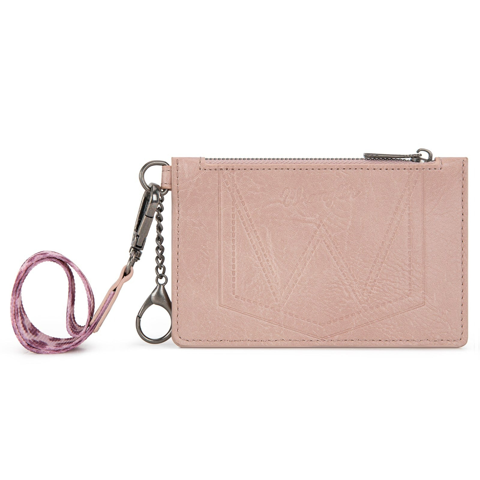 The Cat's Meow Wristlet Card Wallet by Wrangler - Pink