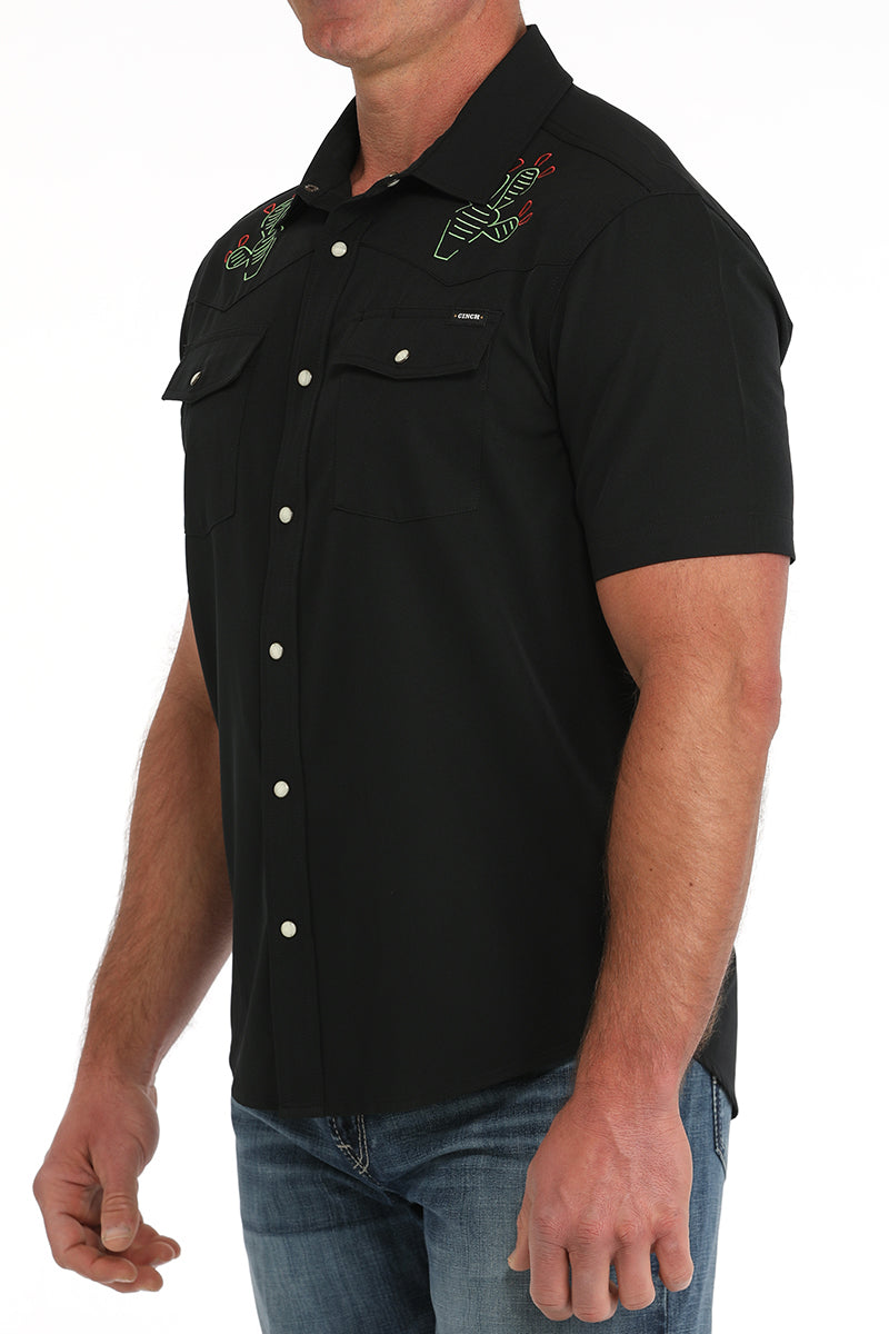 The Texas Road House Pearl Snap Shirt by Cinch