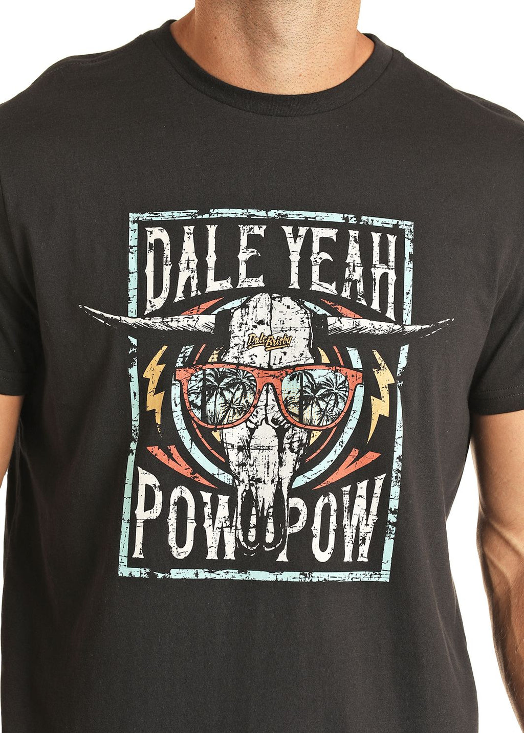 Dale Brisby Bull Shades Tee by Rock & Roll Denim