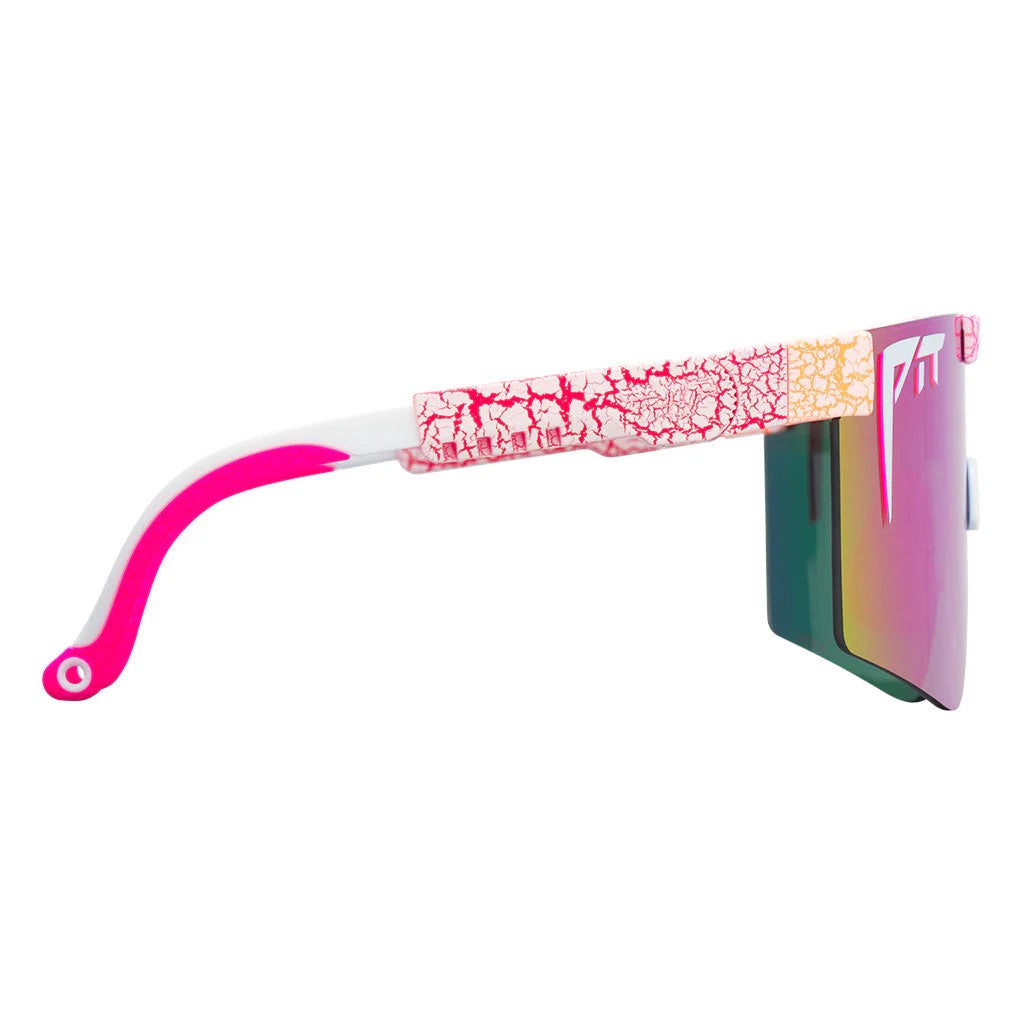 The Original 2.0 Aftershock HDPV Polarized Blue-Purple Sunglasses by Pit Viper - Wide