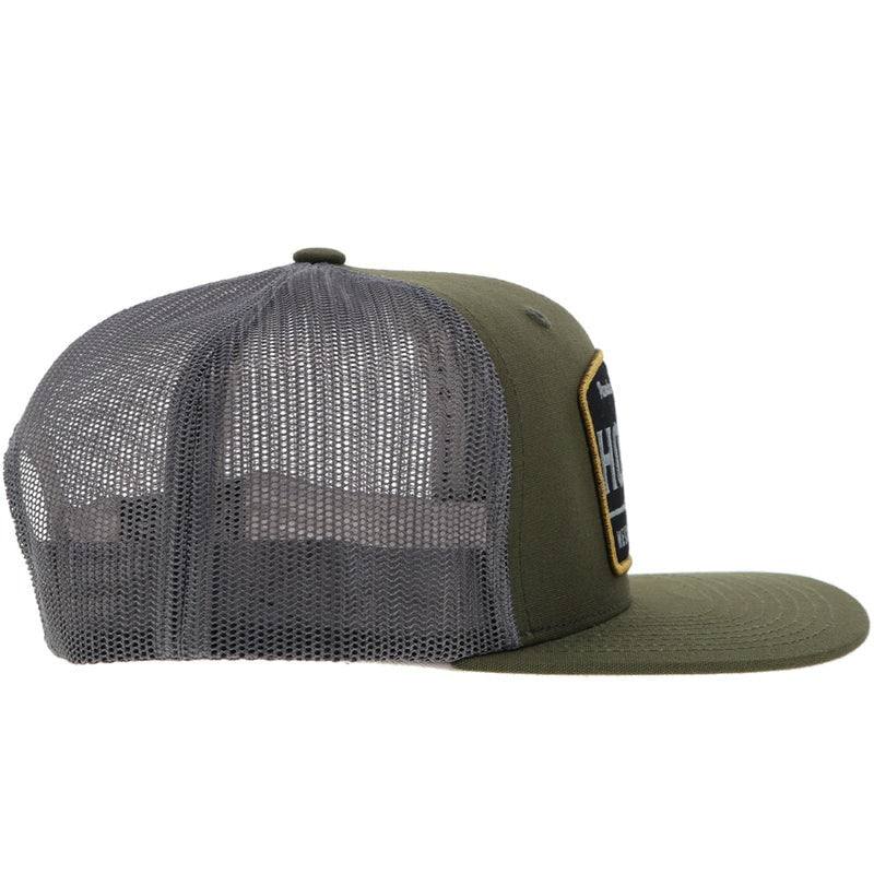 Hooey "Trip" Military Green/Grey Hat
