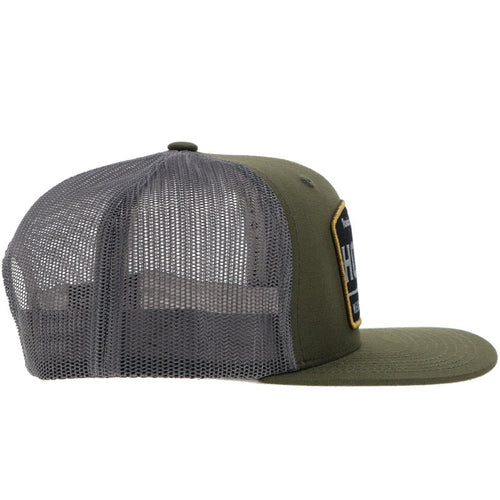 Hooey "Trip" Military Green/Grey Hat