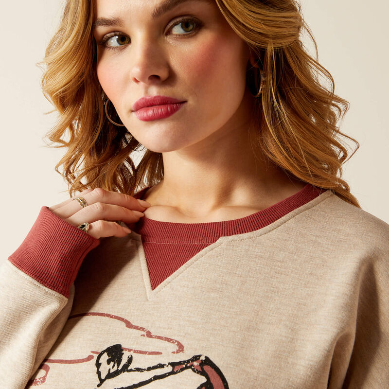The Roughstock Sweatshirt by Ariat