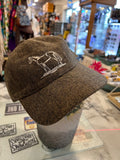 The Brandy Horse Girl Hat - Brown Tweed