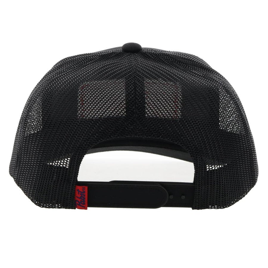 Pabst Flag Hat by Hooey Black/Black