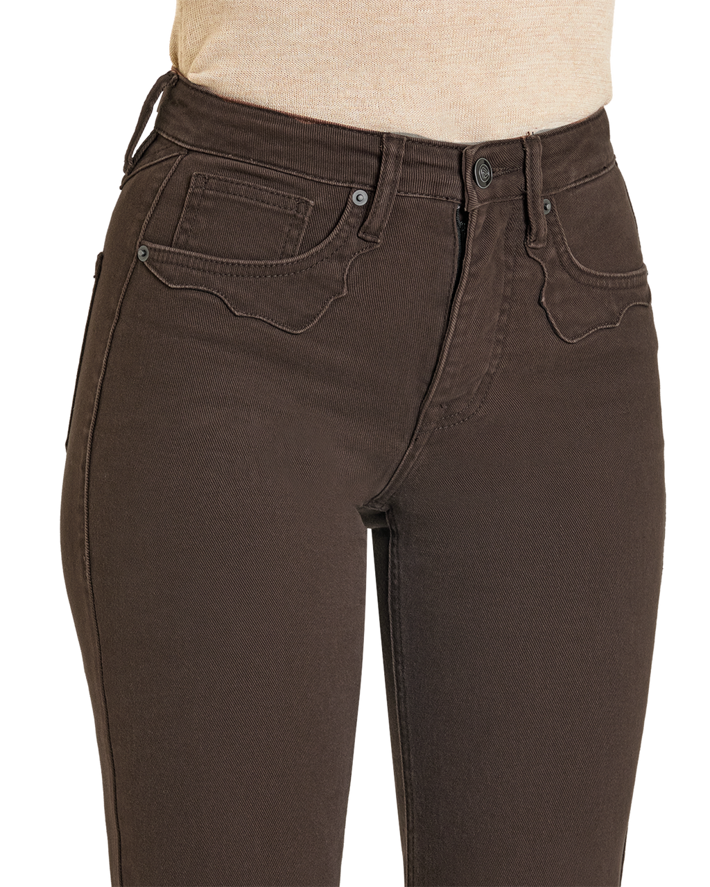 The West Desperado Jeans in Chocolate by Rock & Roll Denim