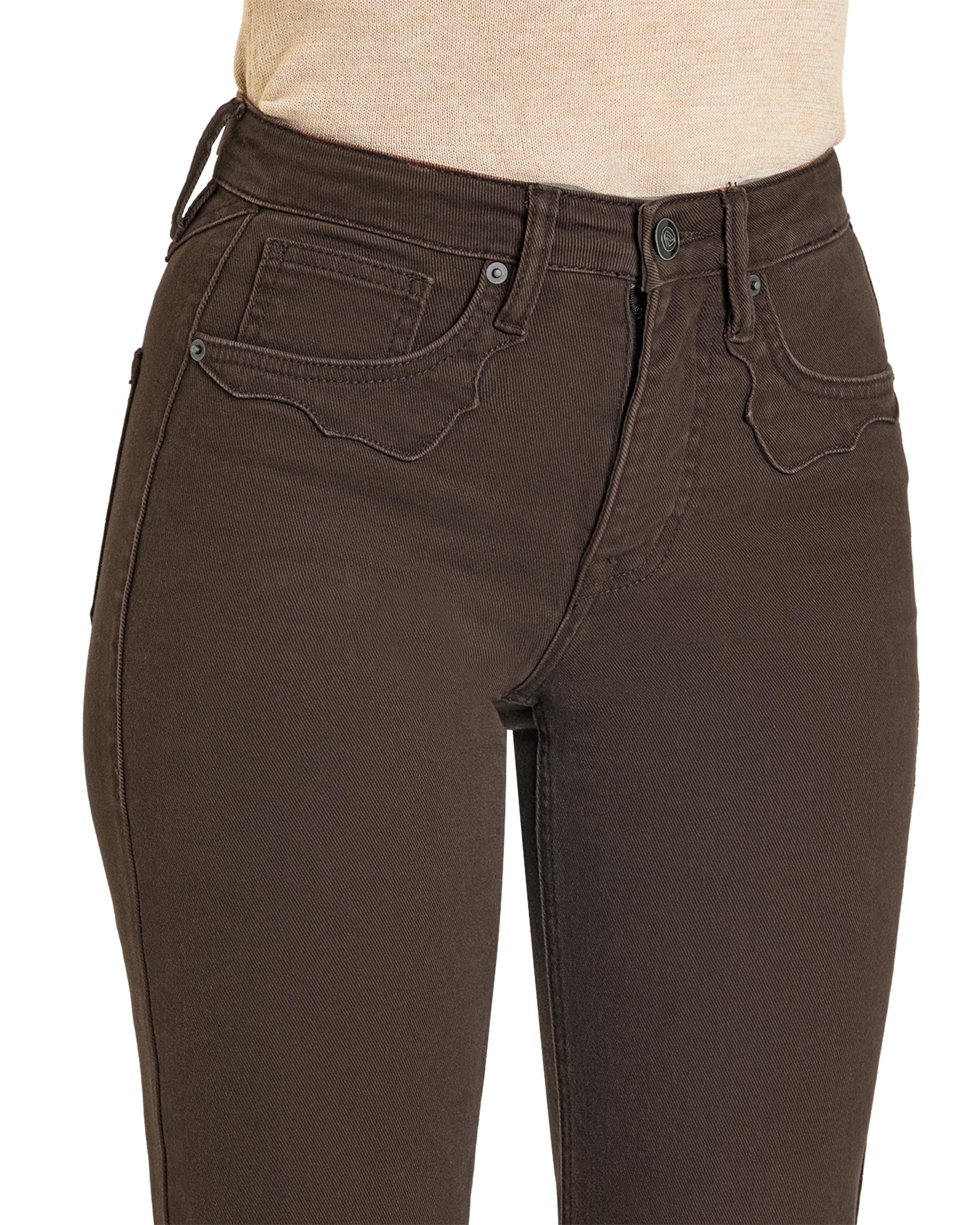 The West Desperado Jeans in Chocolate by Rock & Roll Denim