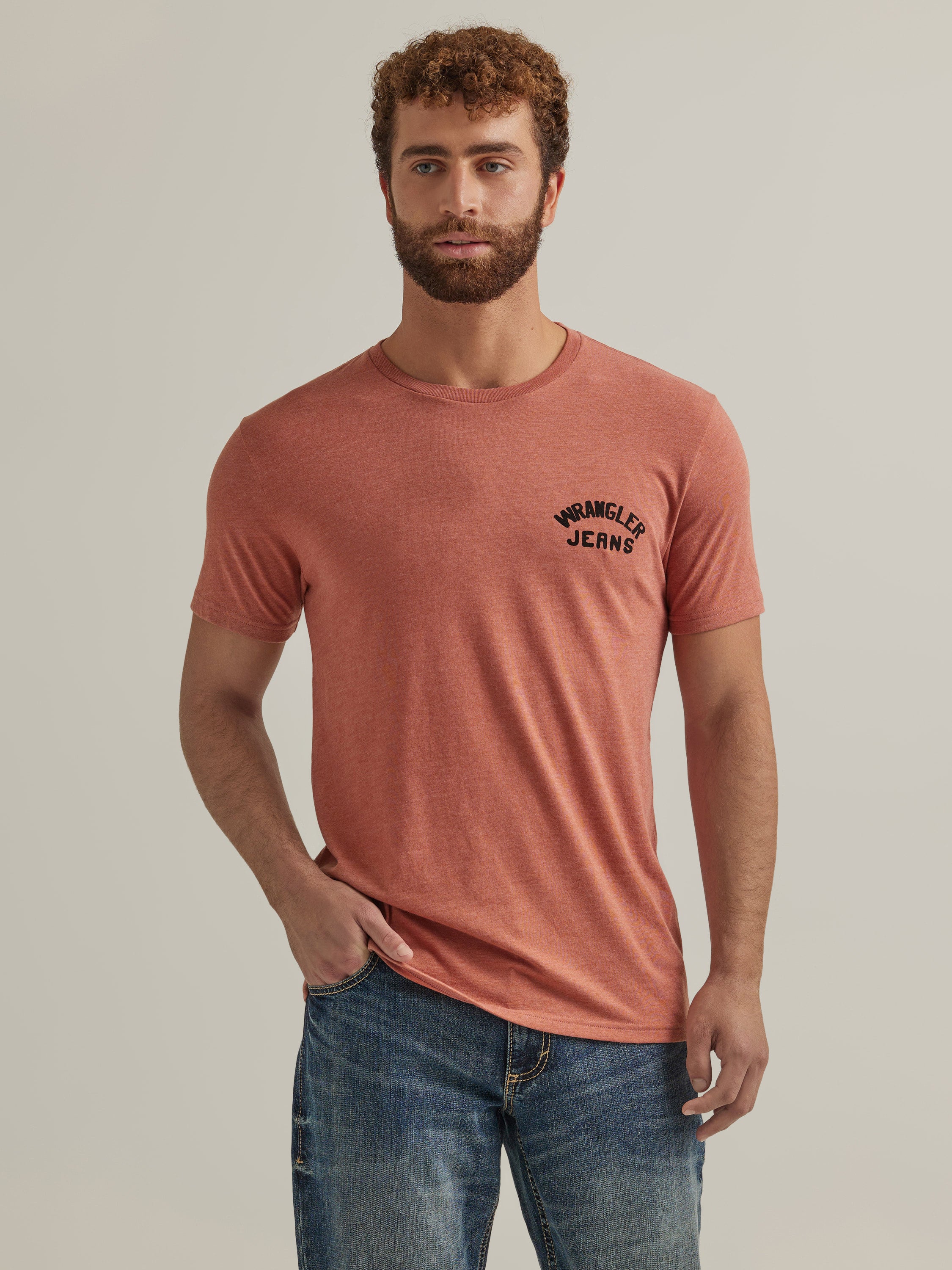 The Saddle Bronc Tee By Wrangler