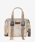 The High Brow Cat Wrangler Purse in Cremello