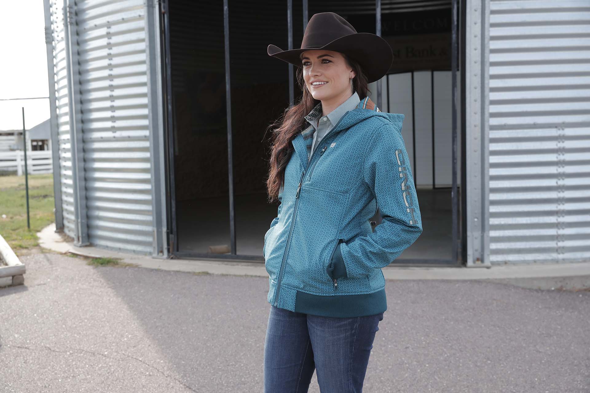 The Women's Lethbridge Bonded Hooded Jacket by Cinch