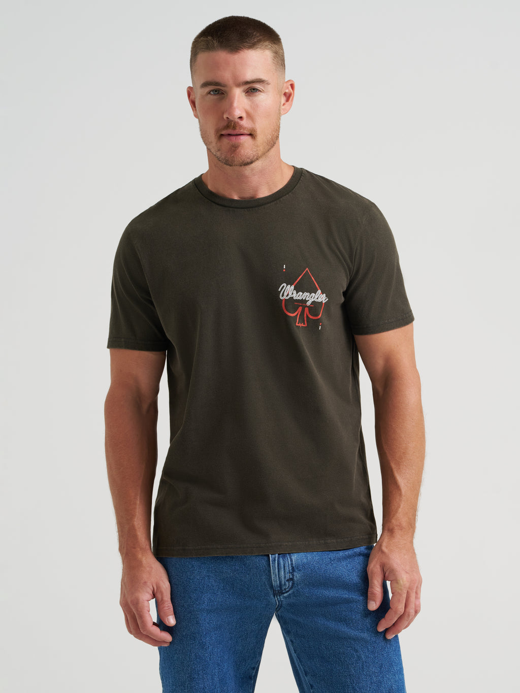 The Wilder Than Aces T-shirt by Wrangler