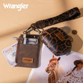 The Cats Meow Wristlet/Key Chain by Wrangler in Coffee