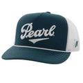 Pearl Hat by Hooey Teal/White