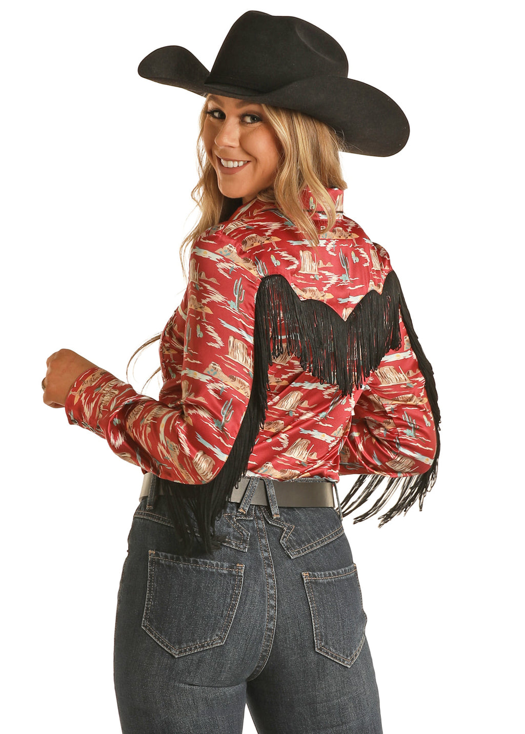 The Richie Rich Desert Fringe Snap Up Shirt by Rock & Roll Denim