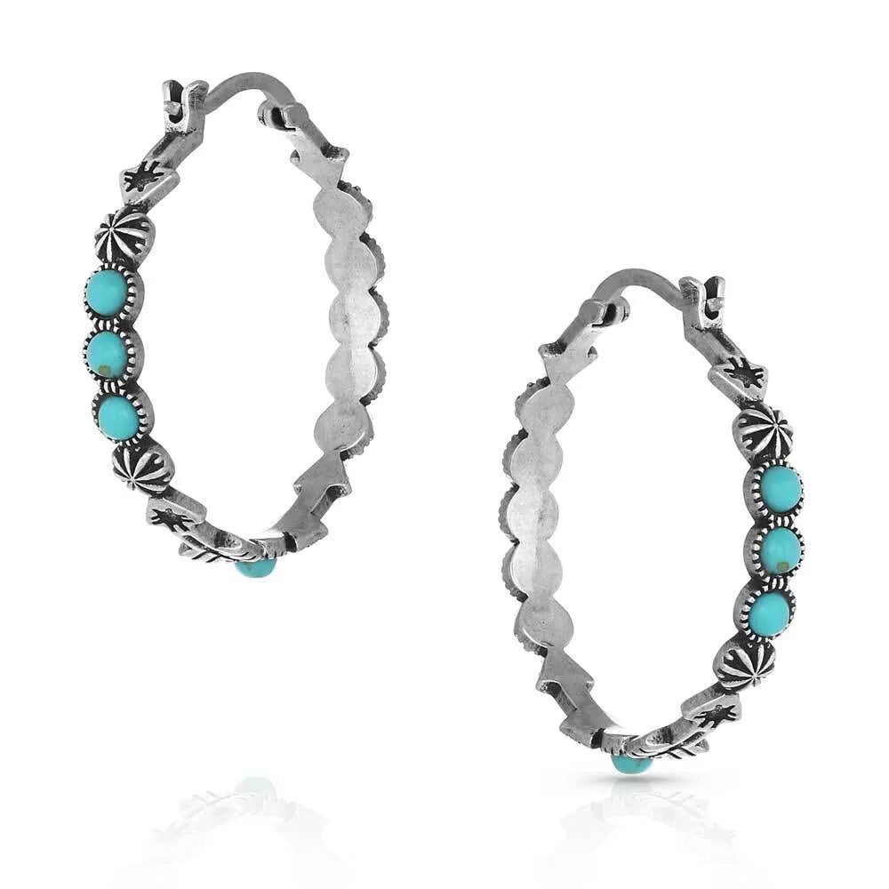 The Perfect Loop Earrings by Montana Silversmiths