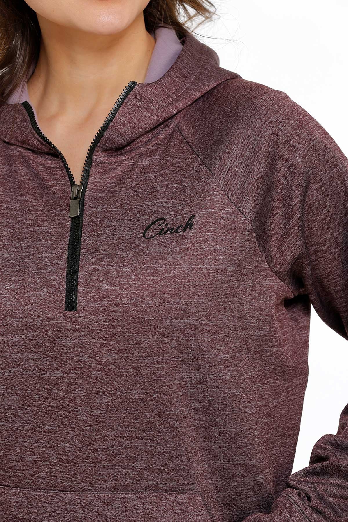 The Cabernet Sauvignon 1/2 Zip Hoodie by Cinch
