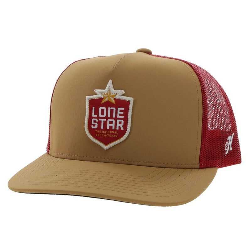 Lone Star Hat by Hooey Tan/Red