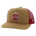 Lone Star Hat by Hooey Tan/Red