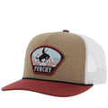 Punchy Trucker Hat By Hooey - Tan