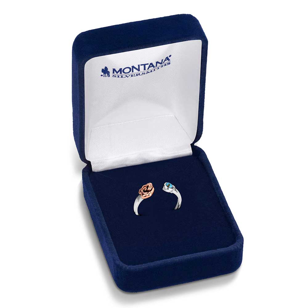 Ride for the Roses Ring by Montana Silversmiths