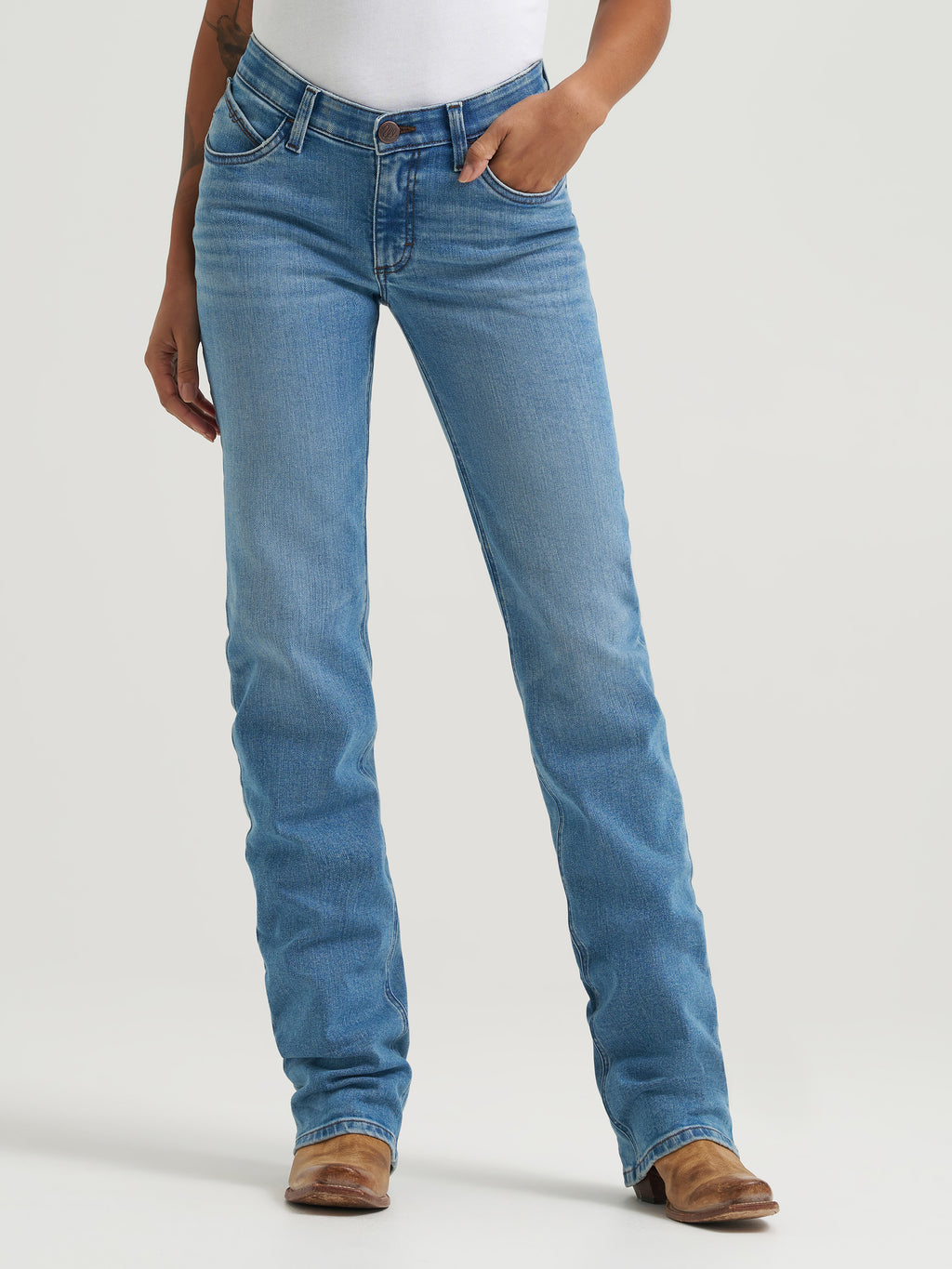 The Alexandria Willow Bootcut Jeans by Wrangler