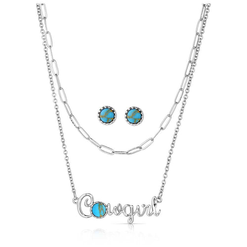 Cowgirl Essentials Jewelry Set by Montana Silversmiths