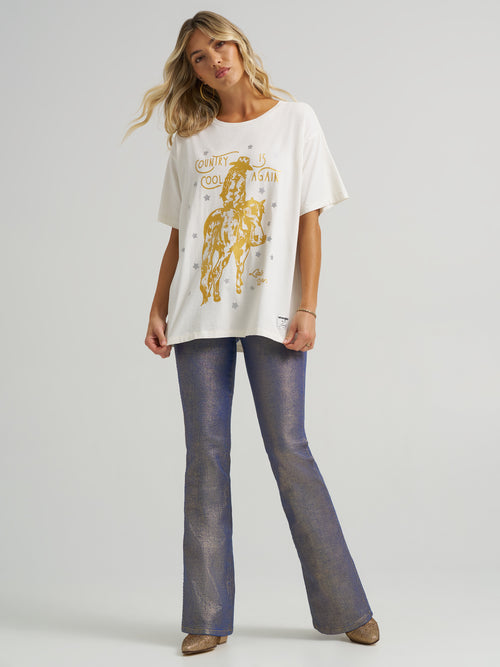 Country is Cool Again Tee - Wrangler x Lainey Wilson