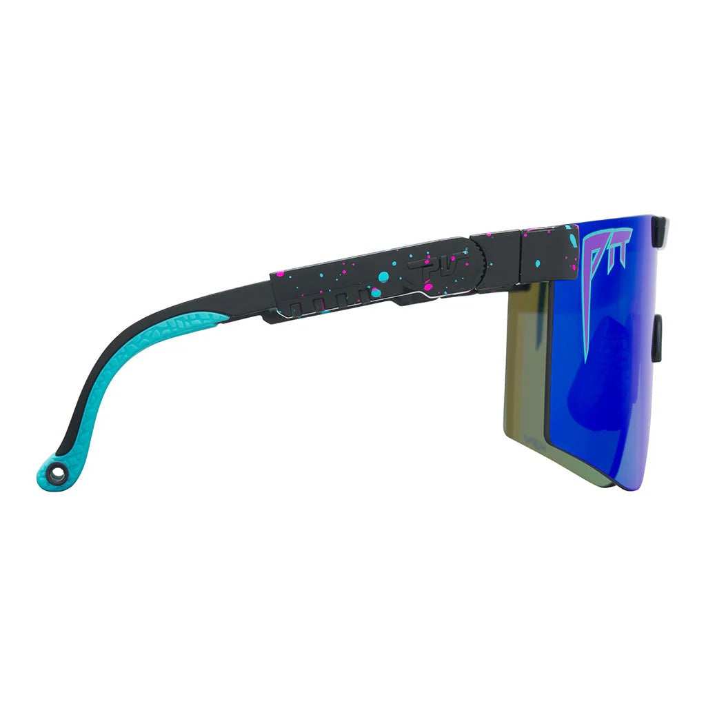 The Original 2.0 Midnight HDPV Polarized Blue Sunglasses by Pit Viper - Wide