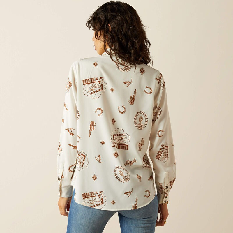 The Homestyle Road Trip Long Sleeve Shirt by Ariat