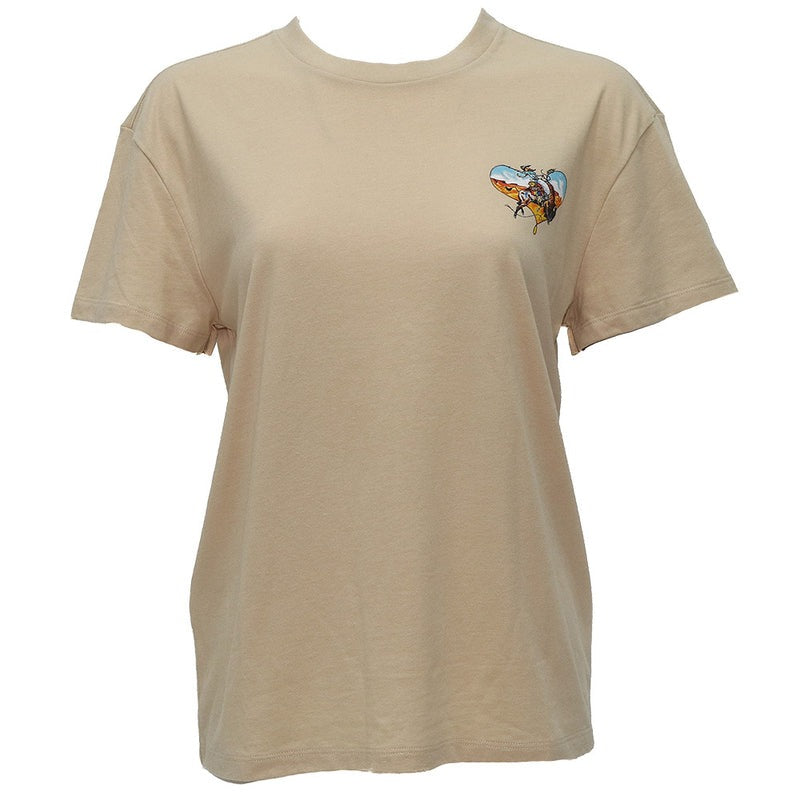 The Buffalo Heart Tee by Hooey in Buckskin