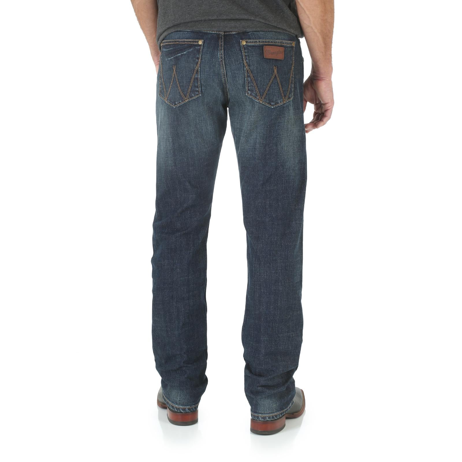 The Bozeman Slim Straight Jeans by Wrangler