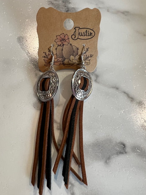 The Raya Fringe Earrings by Justin