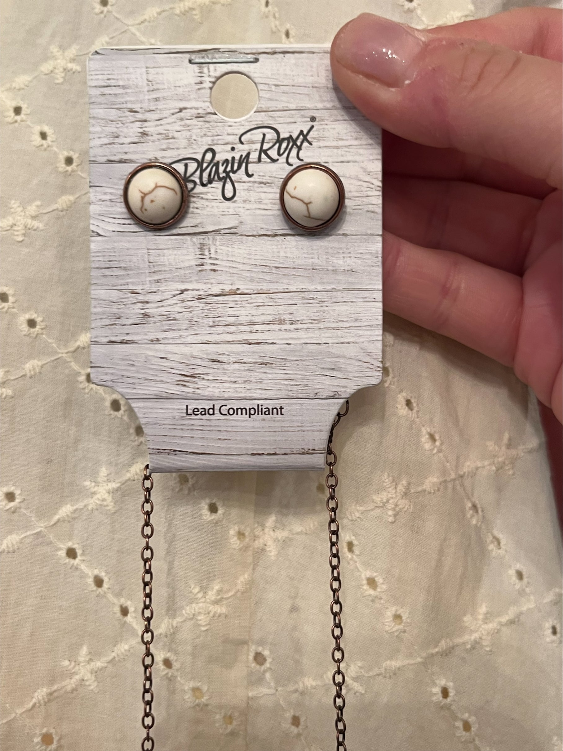 The Roxy Necklace + Earring Set