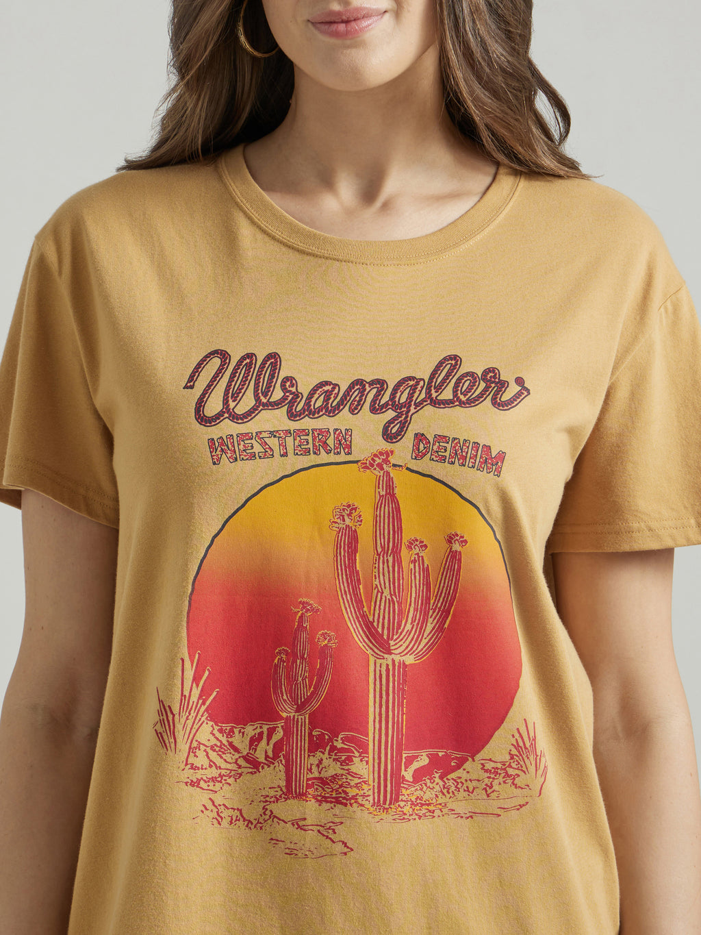 The Saguaro Sunset Tee by Wrangler