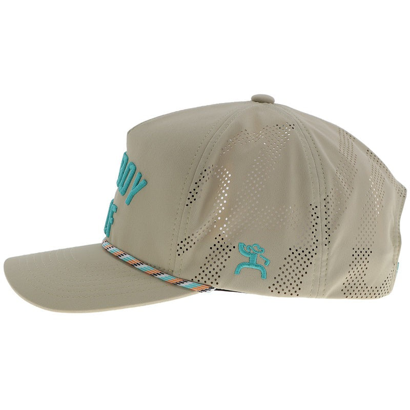 Cowboy Golf Hat by Hooey in Desert Tan