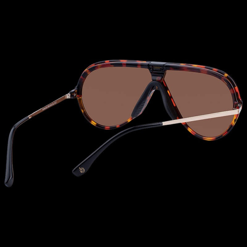 Chute Boss Sunglasses in Tortoise by American Bonfire
