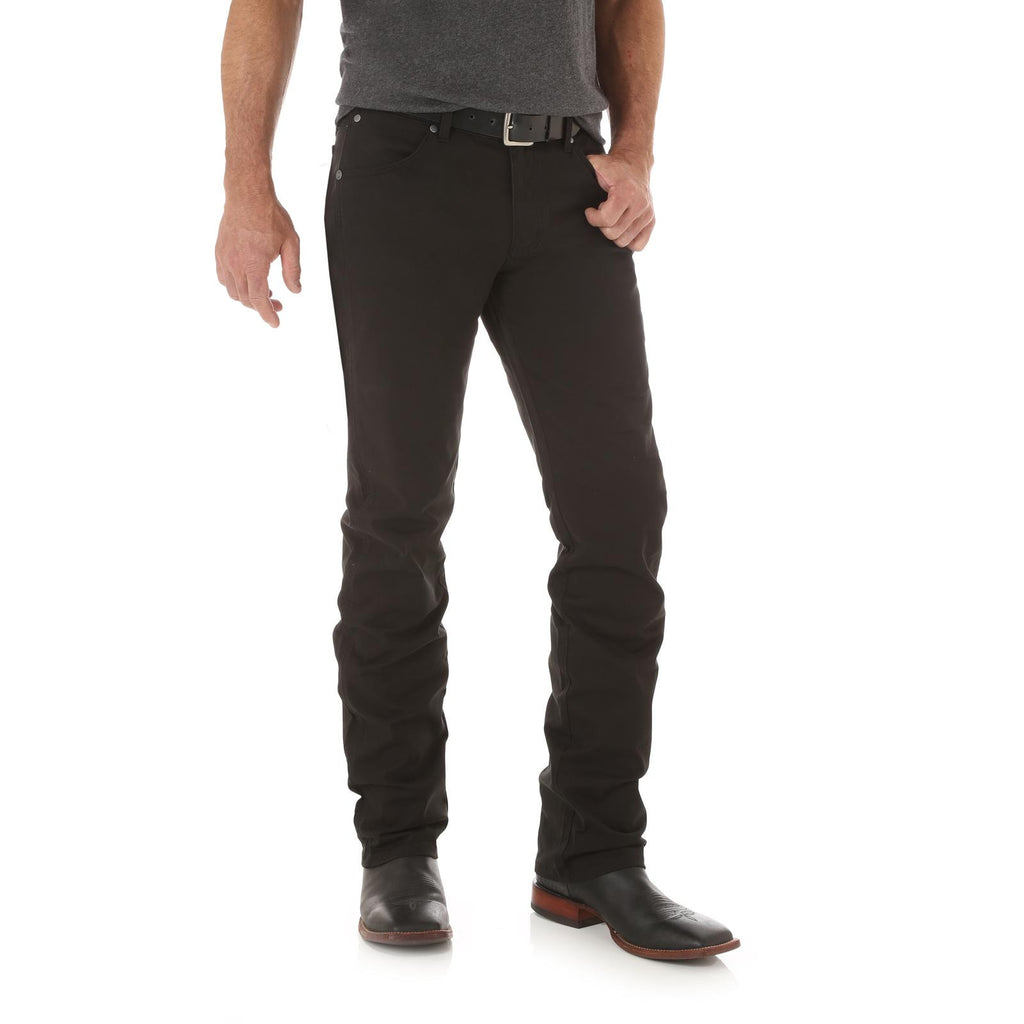 The Paladin Black Jeans by Wrangler