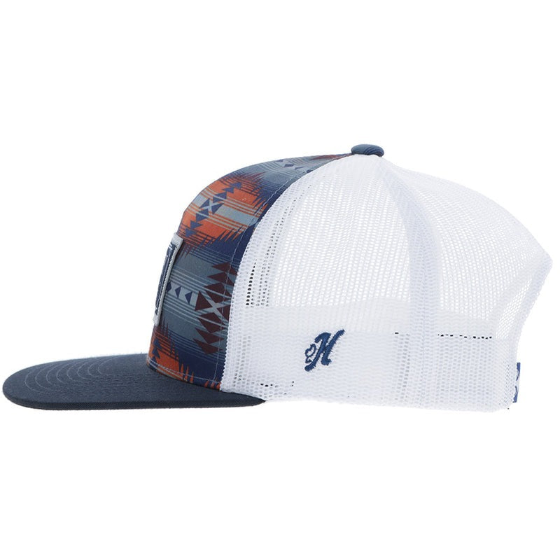 Doc Holiday Hat by Hooey in Navy/Multi Aztec
