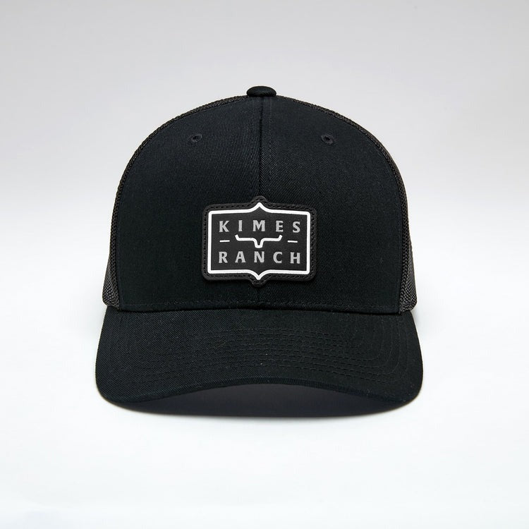 Sheriden Trucker Hat in Black by Kimes Ranch