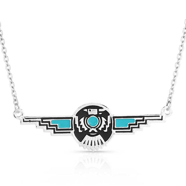 Spirit Of The Thunderbird Necklace by Montana Silversmiths